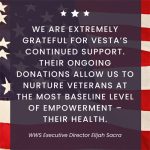 Vesta Continues Support of Military Members and Families